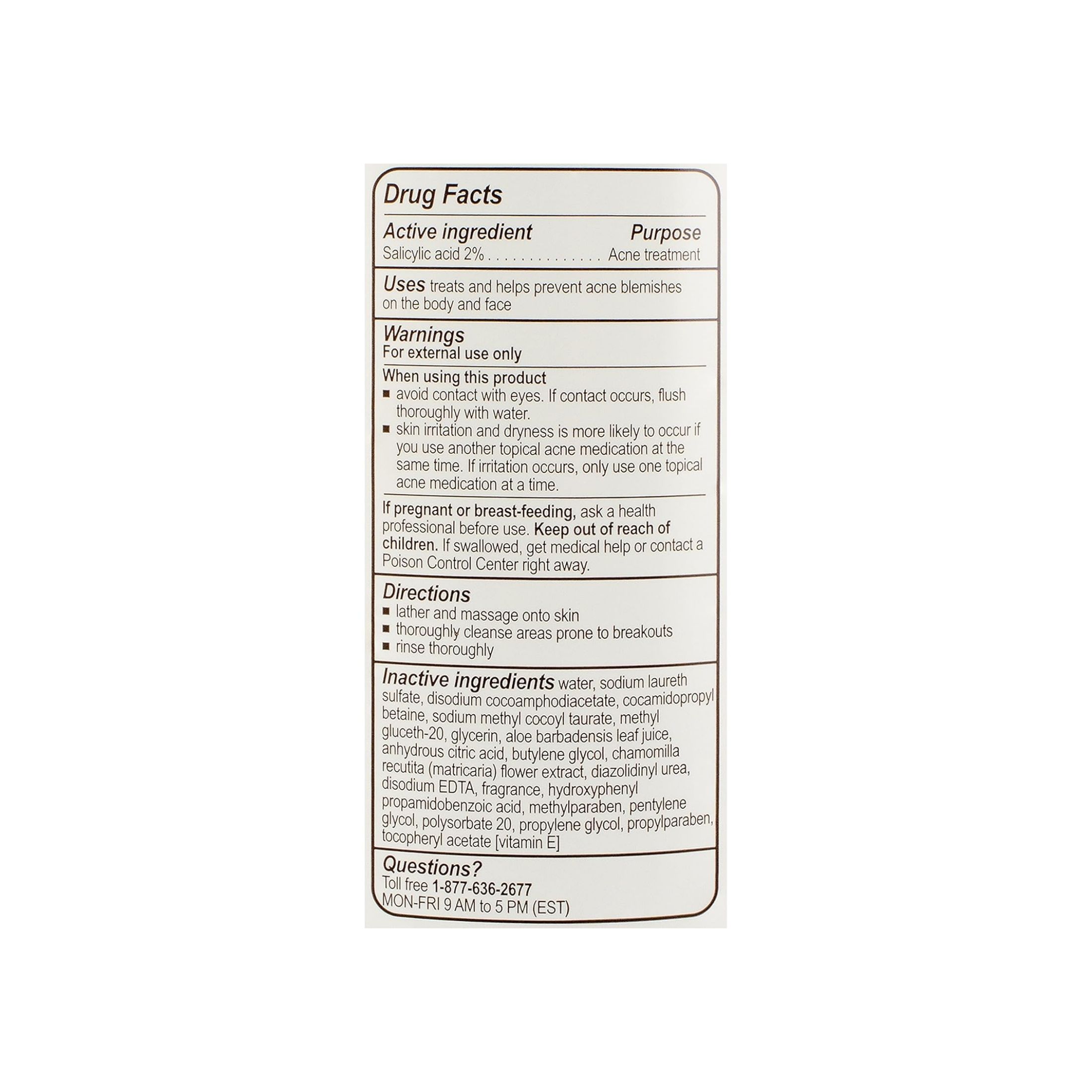 Phisoderm Anti-Blemish Body Wash - 10 Oz