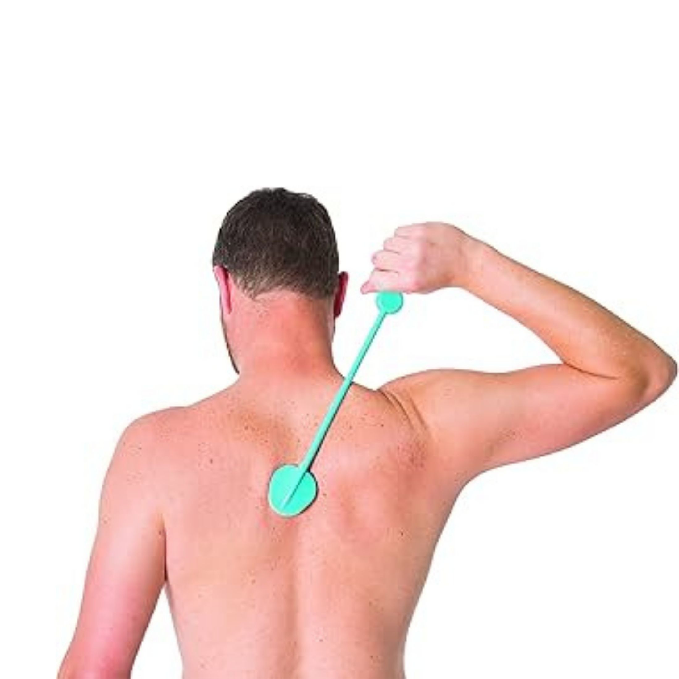 Essential Medical Supply Everyday Essentials Hourglass Bath Sponge, Angled Handle