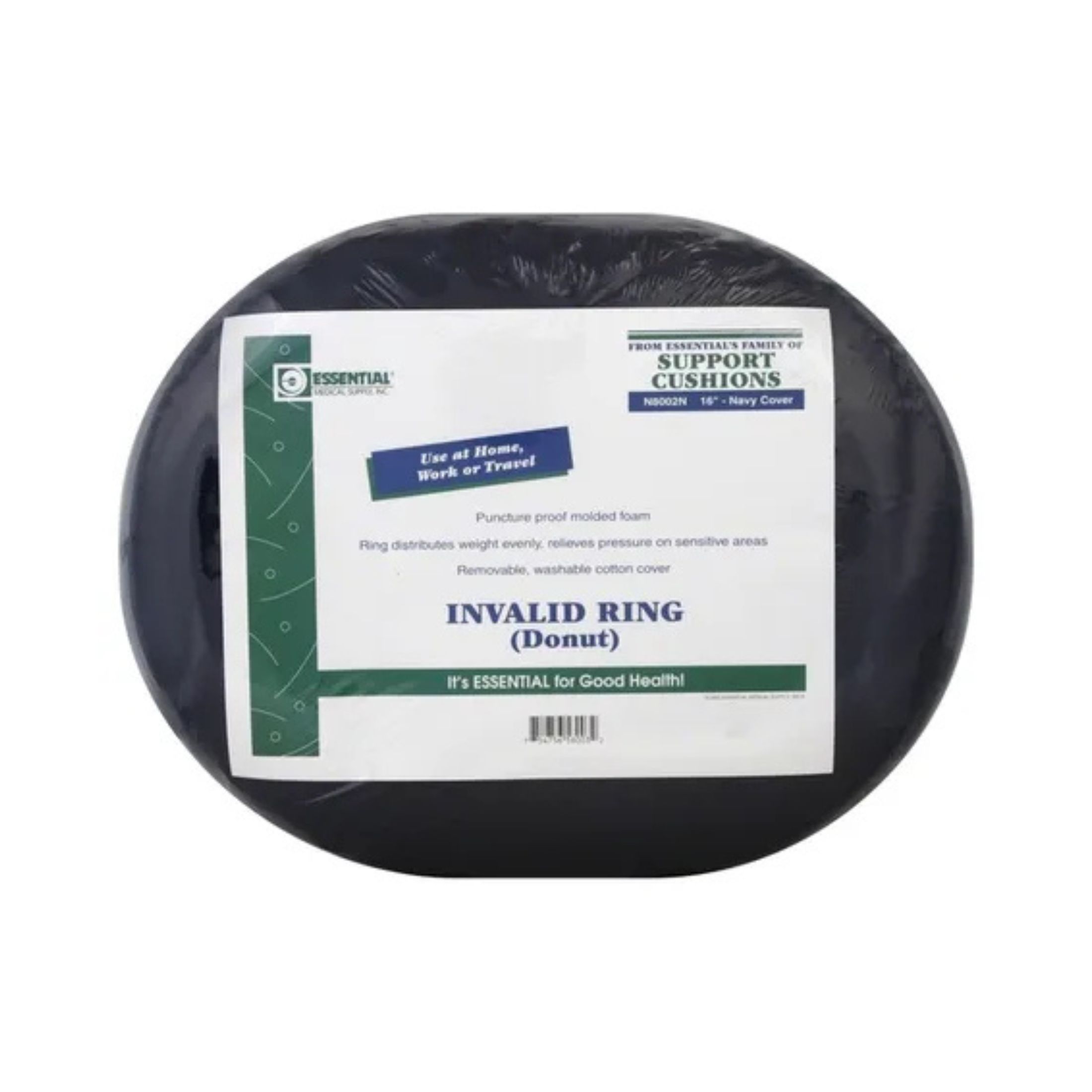 Essential Medical Supply Invalid Ring/Donut, Navy Cover