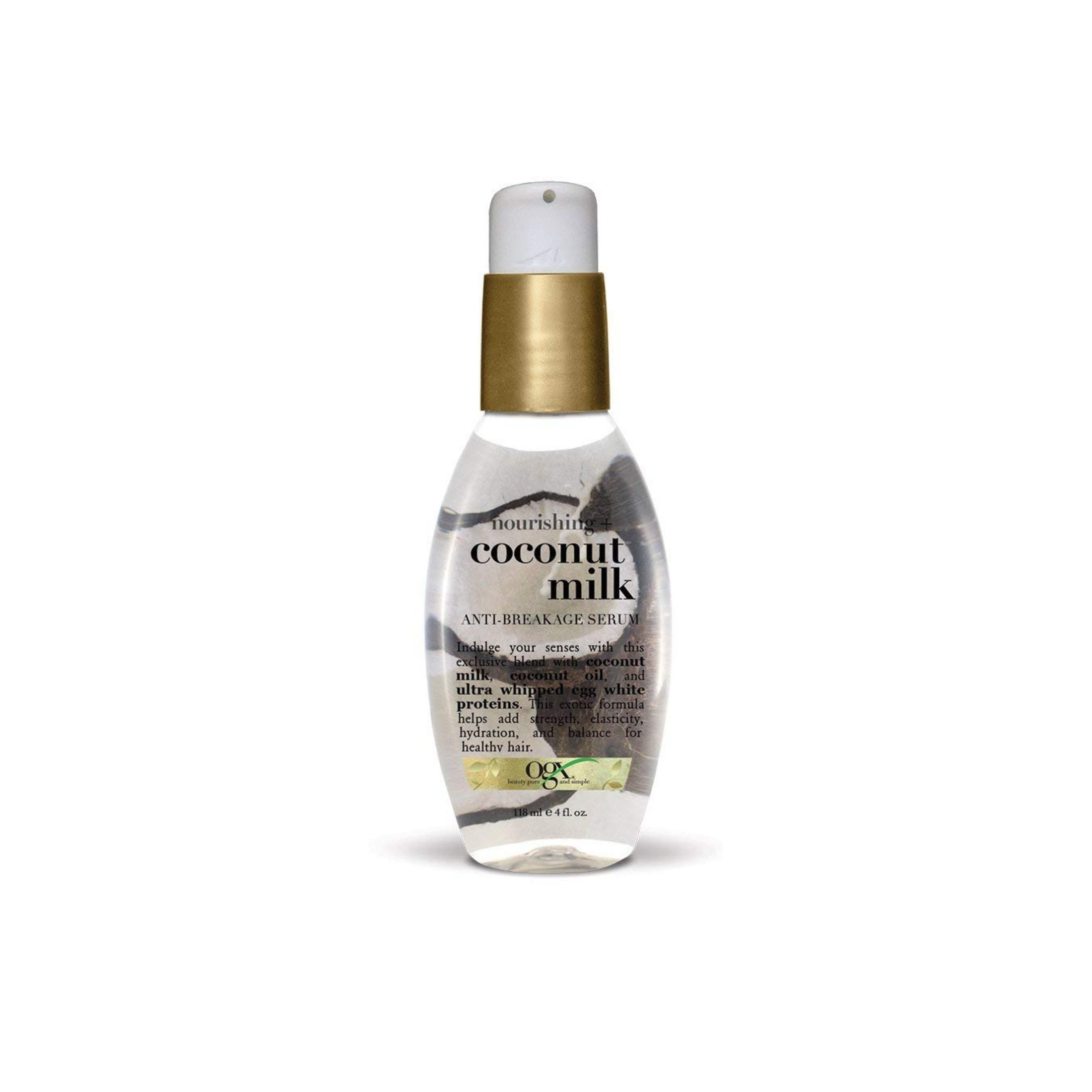 OGX Anti Breakage Serum, Nourishing + Coconut Milk 4 Fl Oz