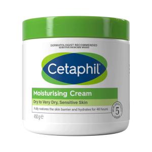 Cetaphil Fragrance Free Moisturizing Cream For Very Dry & Sensitive Skin - 453gm