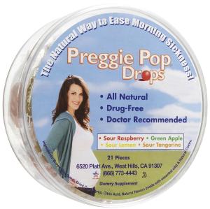 Three Lollies Preggie, Preggie Pop Drops, Sour Fruits, 21 Pieces