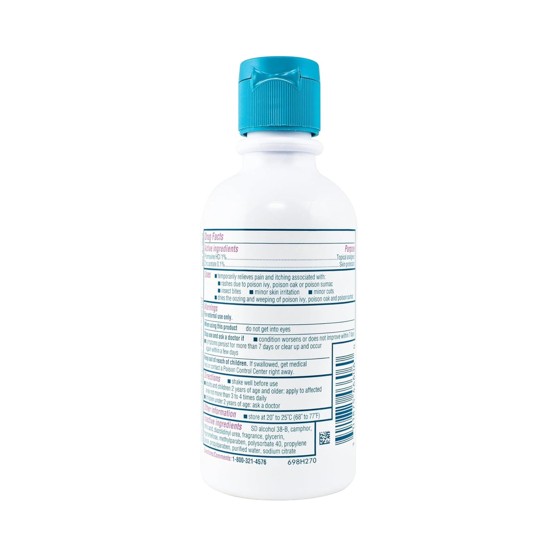 Caladryl Lotion, Topical Analgesic/Skin Protectant 6 Fl Oz