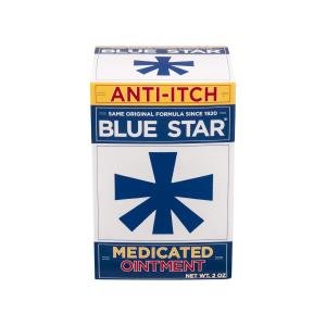Blue Star Anti Itch Ointment, Medicated 2 Oz