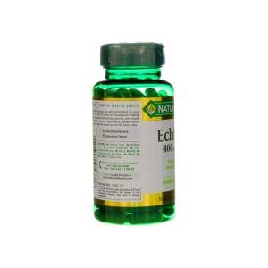 Nature's Bounty Herbal Health Echinacea Capsules, 400 Mg