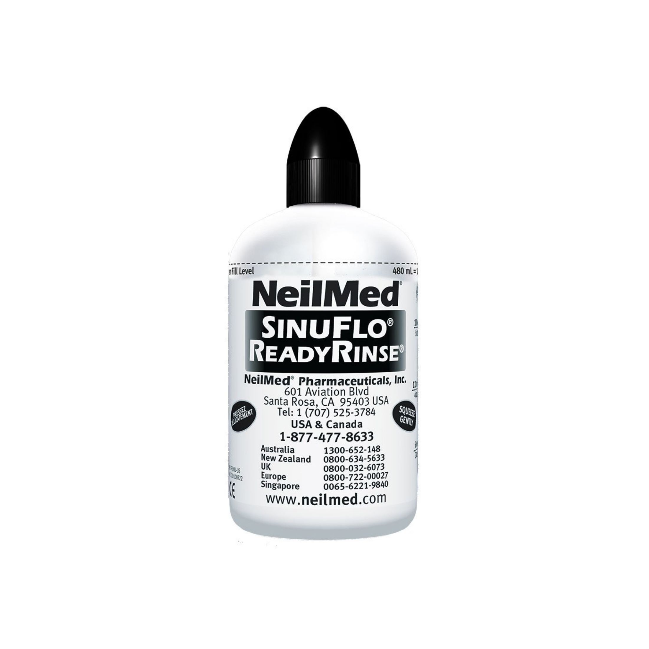 NeilMed Sinuflo Ready Rinse Premixed Nasal Wash Kit