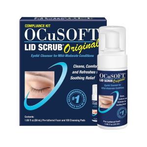 OCuSOFT Lid Scrub Eyelid Cleanser Compliance Kit, Original, 1 Kit