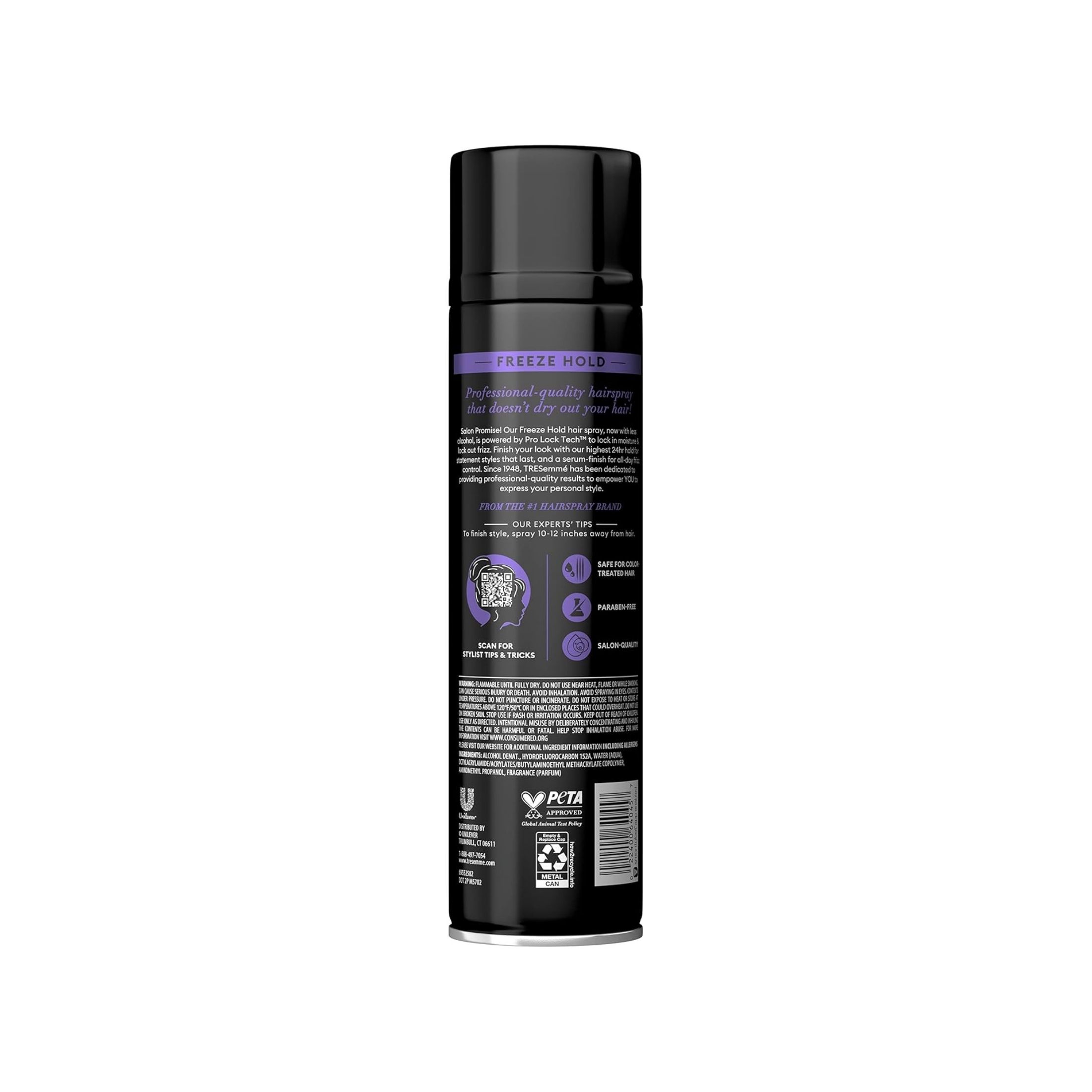 TRESemme Tres Two Hair Spray Freeze Hold 11 Oz