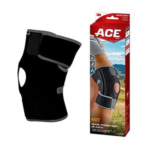 Ace Adjustable Knee Brace With Dual Side Stabilizers, Firm Support
