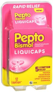 Procter & Gamble USA Case Of 24-Pepto Bismol Liquicaps Liquicaps 12 By Dist Co