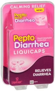 Pepto Dual-Action Relief, Diarrhea, Liquicaps