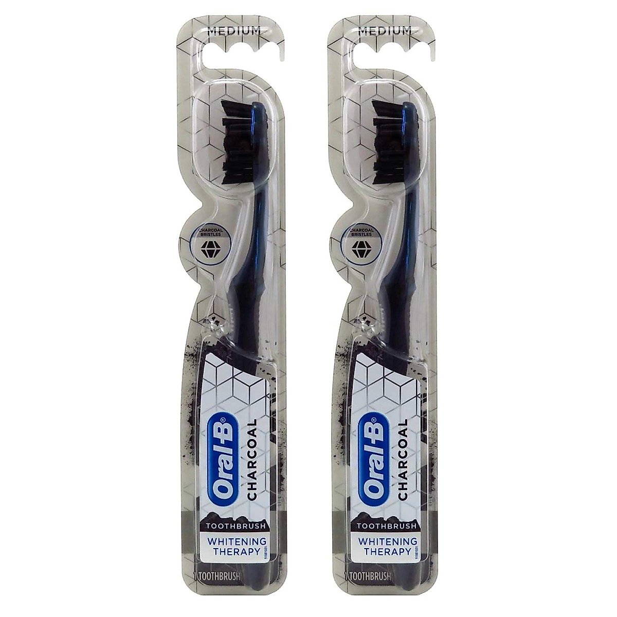 Oral-B Medium Advanced Whitening Charcoal Toothbrush