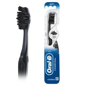 Oral-B Charcoal Whitening Therapy Toothbrush, Soft