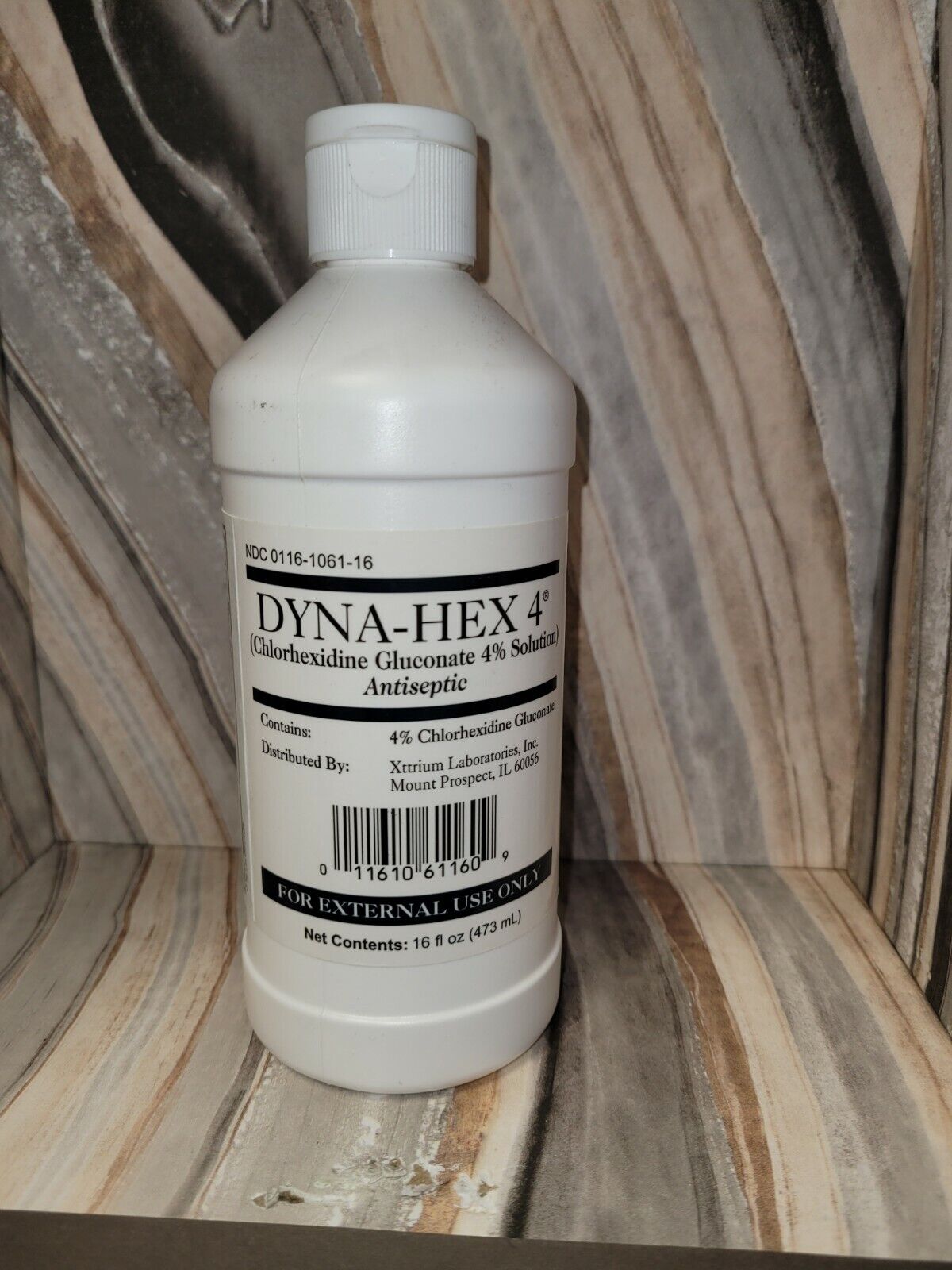 Xttrium Laboratories Dyna-Hex 4 Antiseptic Skin Cleanser, 8 Oz