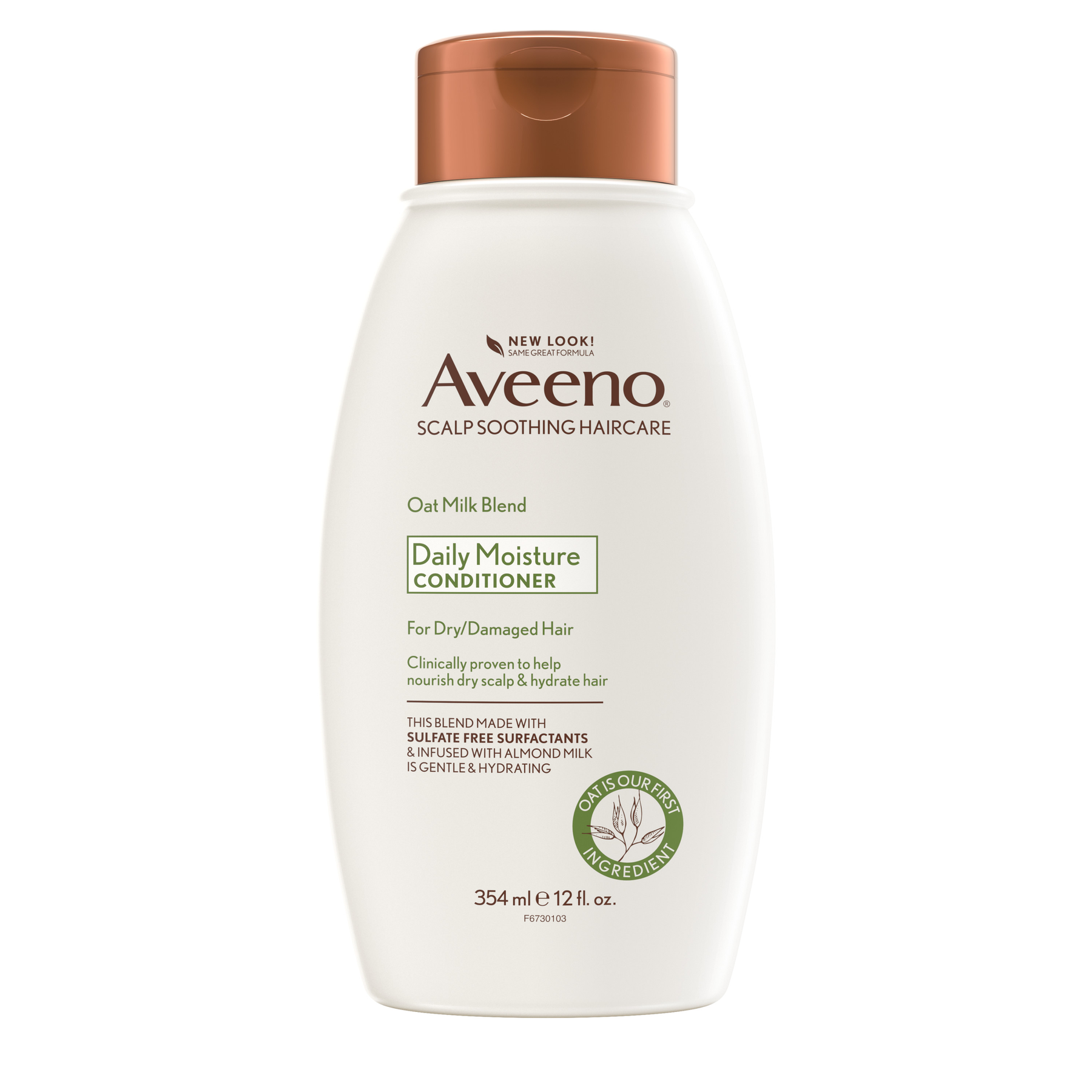 Aveeno Oat Milk Blend Daily Moisture Conditioner, 12 Fl Oz