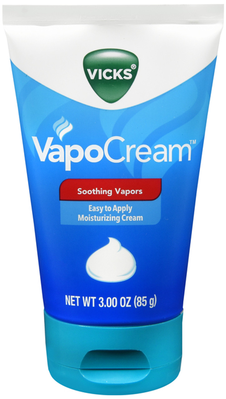 Vicks Vapocream Soothing Vapors Cream 3 Oz