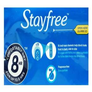 Stayfree Pads Maxi Regular 24s