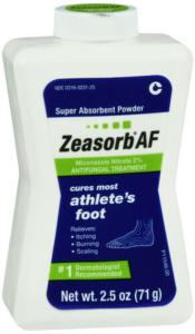 Zeasorb Antifungal Treatment, Super Absorbent Powder, Athlete's Foot