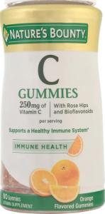 Nature's Bounty Orange Flavored Vitamin C Gummies