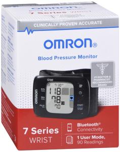 Omron 7 Series Wireless Wrist Blood Pressure Monitor Black BP6350