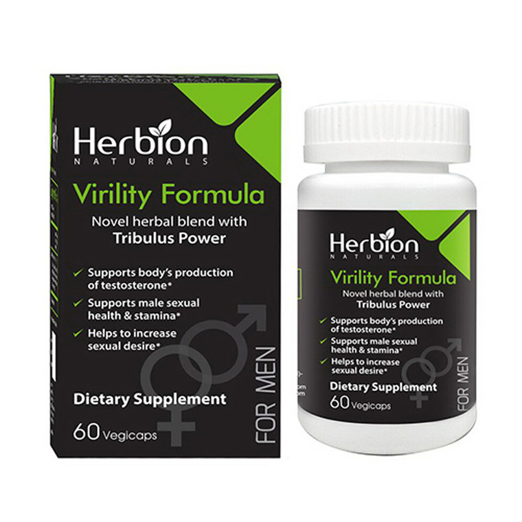 Herbion Naturals Virility Formula - 60 Vegetable Capsules