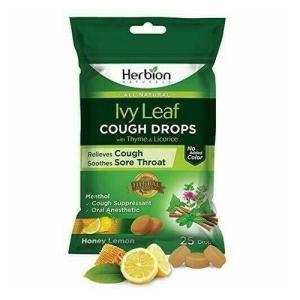 Herbion Naturals Ivy Leaf Cough Drops, 0