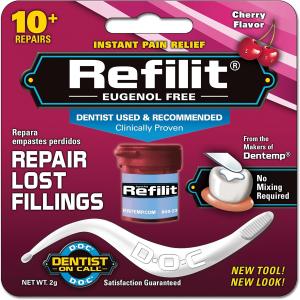 Dentemp D.O.C. Refil-it Filling Repair Material Cherry Flavor - 2 GM