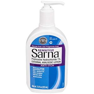Sarna Analgesic Lotion, External, Itch Relief, Sensitive