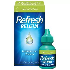 Refresh Relieva Lubricant Eye Drops Preserved Tears - 0.33 Fl Oz