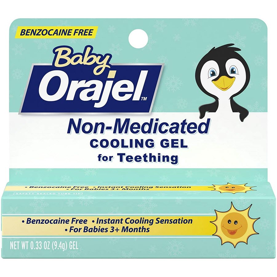 Orajel Baby Cooling Gel For Teething, Non Medicated