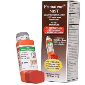 Primatene Mist Epinephrine Aerosol 0.125mg Inhalation