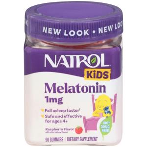 Natrol Kids Melatonin 1 Mg Sleep Aid Gummies, Berry