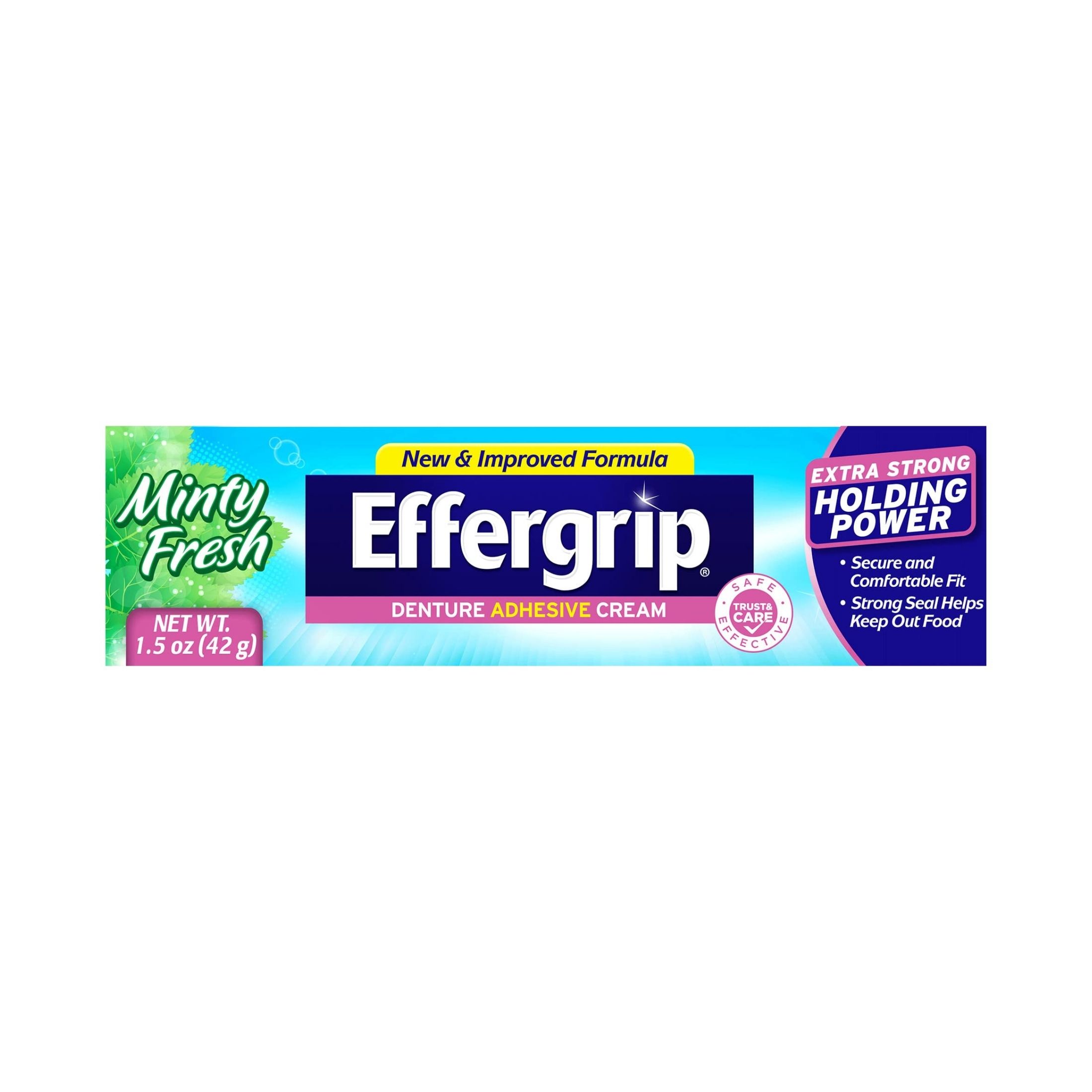 Effergrip Denture Adhesive Cream 1.5 Oz