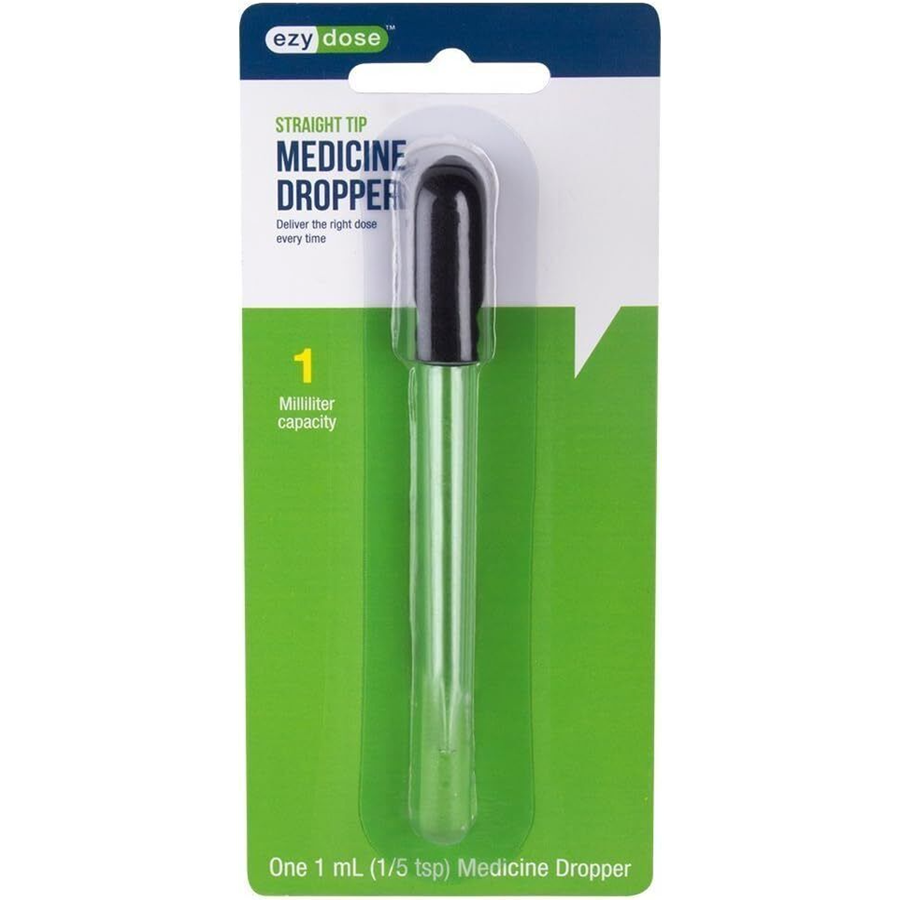 Ezy Dose Medicine Dropper, Glass, 1 Ml