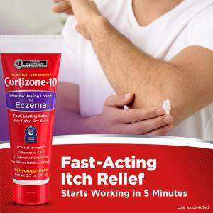 Cortizone-10 Maximum Strength Intensive Healing Lotion For Eczema