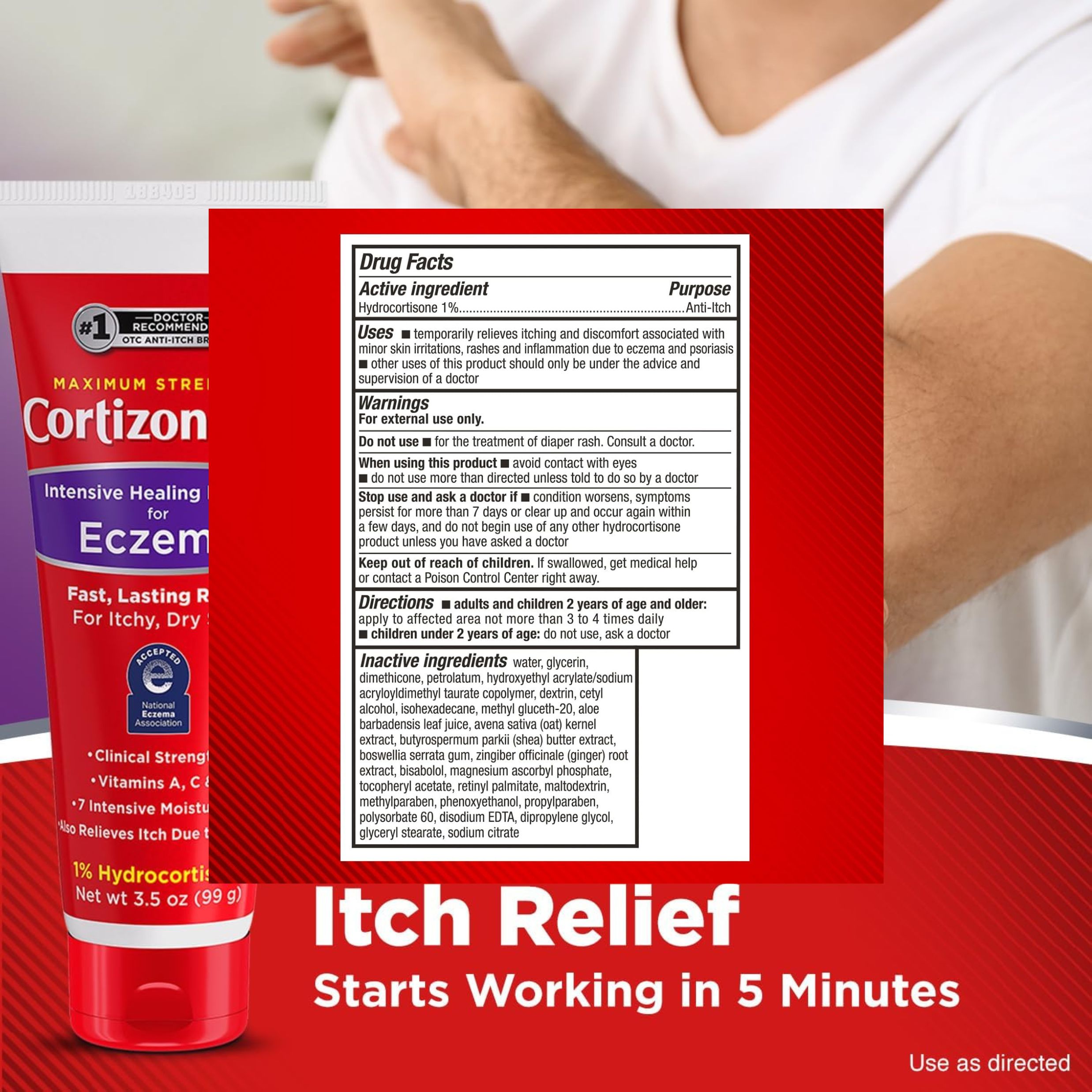 Cortizone-10 Maximum Strength Intensive Healing Lotion For Eczema