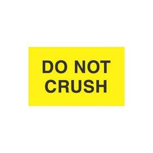 Label Do Not Crush 1X