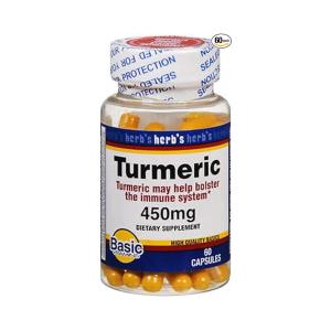 Basic Vitamins Turmeric 450 Mg – 60 Capsules