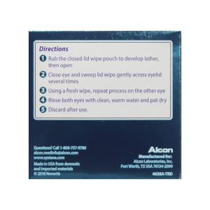 Systane Lid Wipes, Eyelid Cleansing Wipes