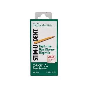 Stim-u-dent Mint Tray 12x100 Count Case By NATURAL DENTIST