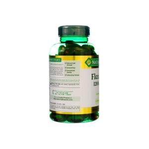 Nature's Bounty Flaxseed Oil, 1200 Mg, Rapid Release Softgels