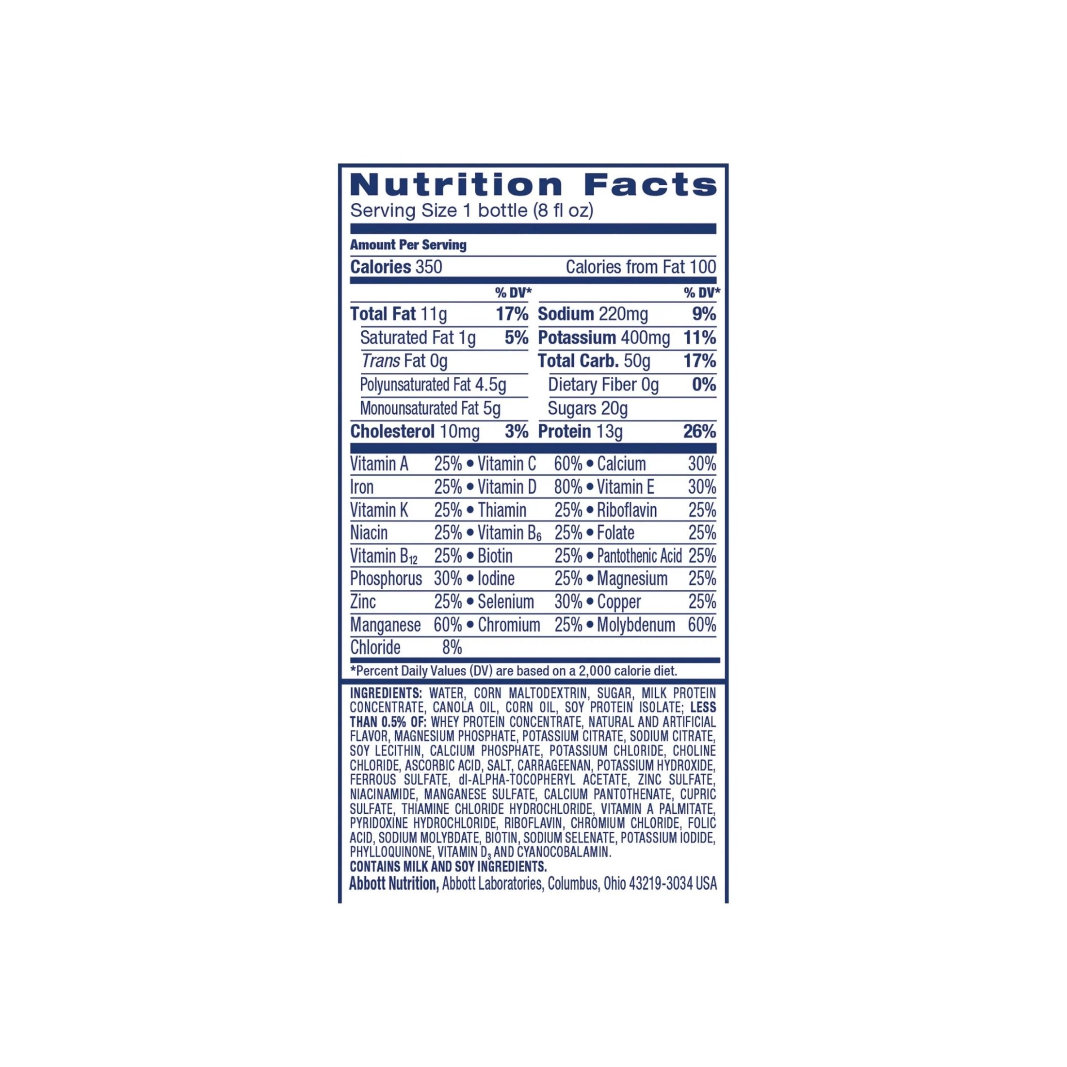 Ensure Plus Chocolate Oral Supplement, 8 Oz. Bottle 518432
