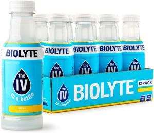 Biolyte Electrolyte Drink, Citrus 12 Pack