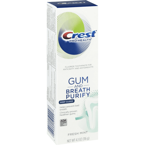 Crest Gum & Breath Purify Deep Clean Toothpaste Fresh Mint