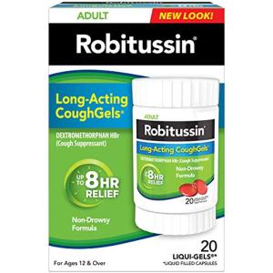 Robitussin Adult Long Acting Cough Gels