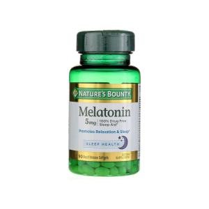 Nature's Bounty Melatonin, 5 Mg, Rapid Release Softgels