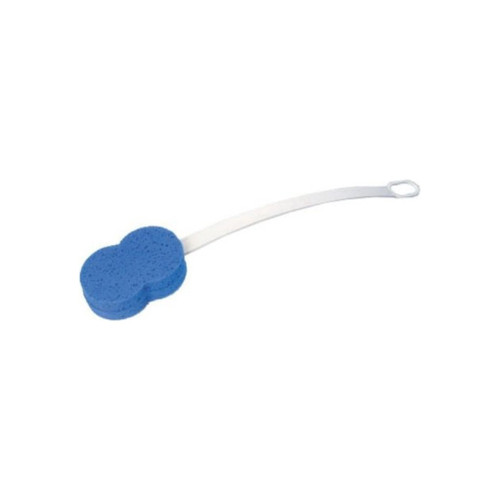 Essential Medical Supply Everyday Essentials Hourglass Bath Sponge, Angled Handle
