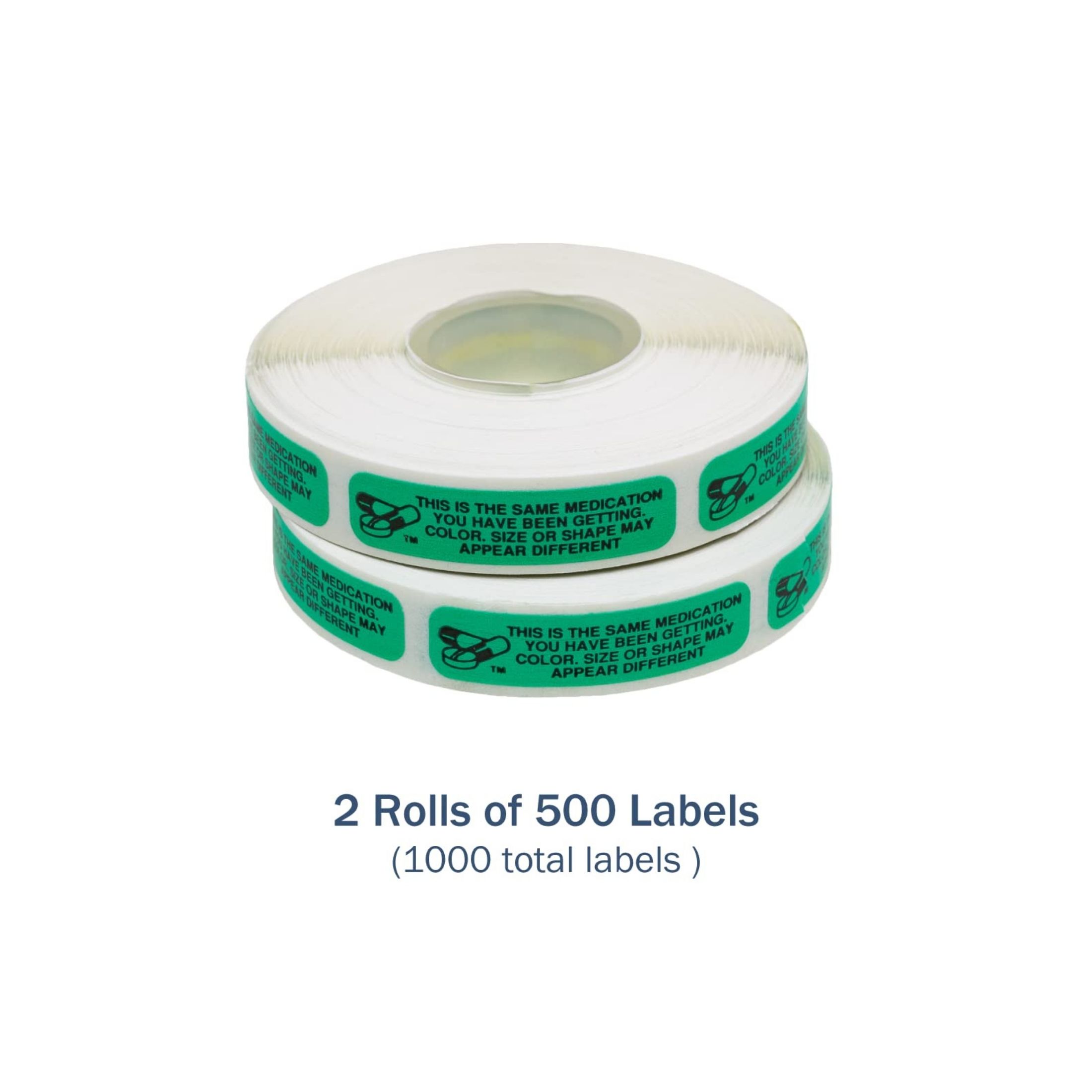 Apothecary Products Wellness Label & Look Different Green Case Of 1000