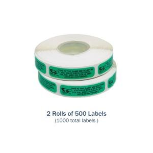 Apothecary Products Wellness Label & Look Different Green Case Of 1000