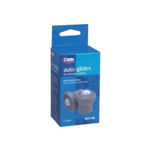 Carex Auto Glides For Wheeled Walkers, 1 Pair